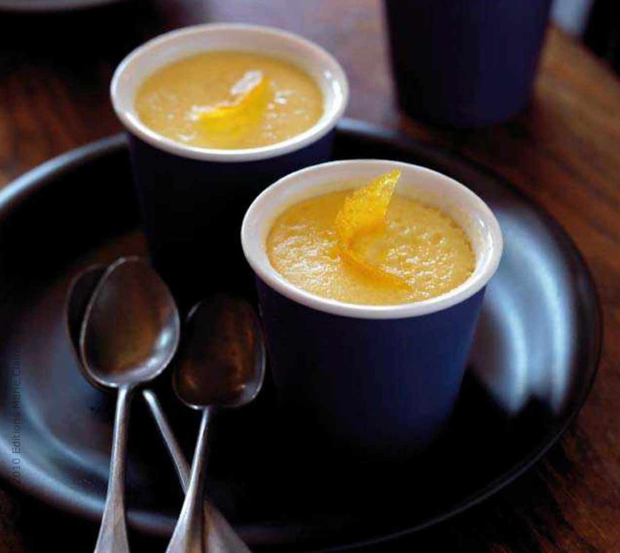Petits pots de crème au citron