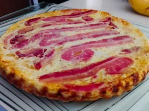 TARTE TATIN à LA RACLETTE