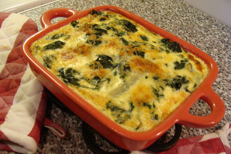 Gratin de blettes