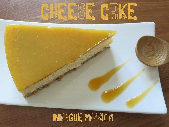 Cheesecake mangue et citron vert