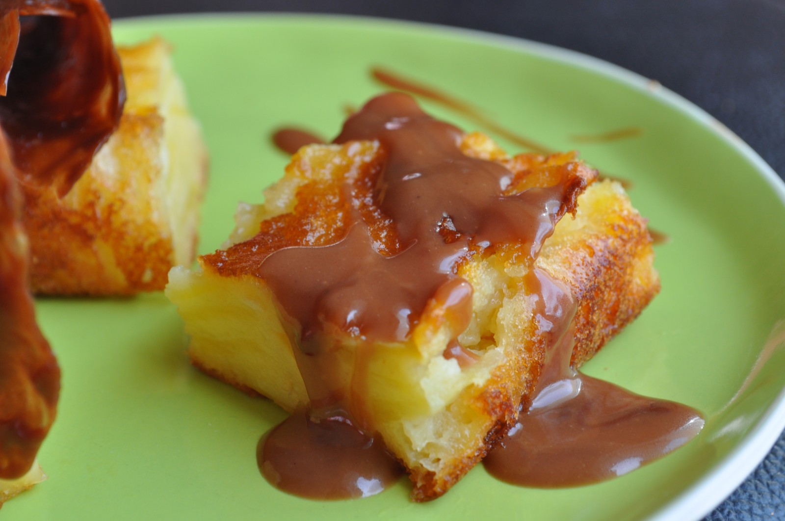 Carré moelleux pommes-caramel