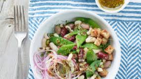 CROUSTILLANTE AUX TROIS HARICOTS, SAUCE PIQUANTE MIEL-MOUTARDE