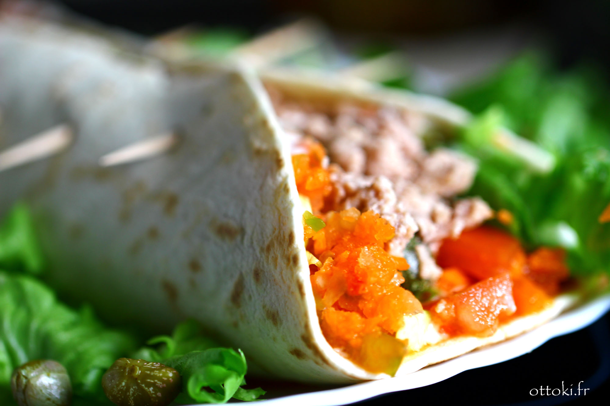 TORTILLAS au Thon et Légumes