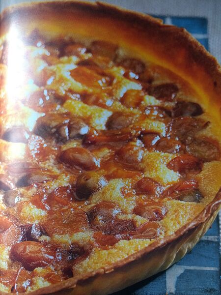 Tarte aux mirabelles et aux amandes