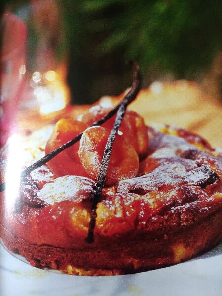 Clafoutis d’abricots au lait d’amande