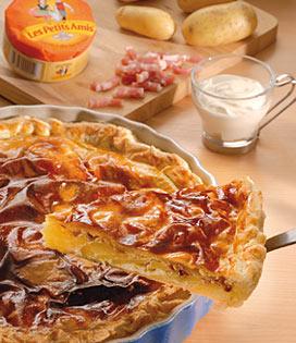 Tourte au munster