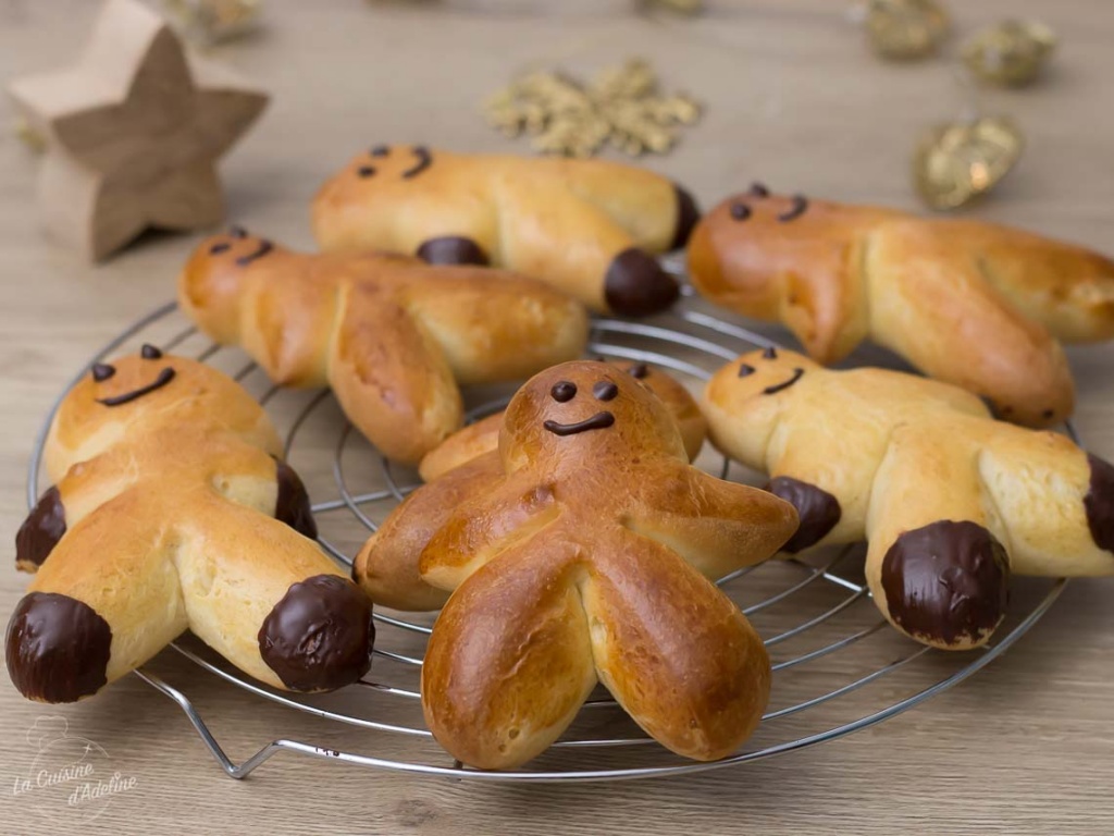 Mannele/mannala, bonhomme en brioche de la St Nicolas