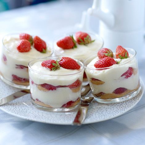VERRINES DE FRAISES