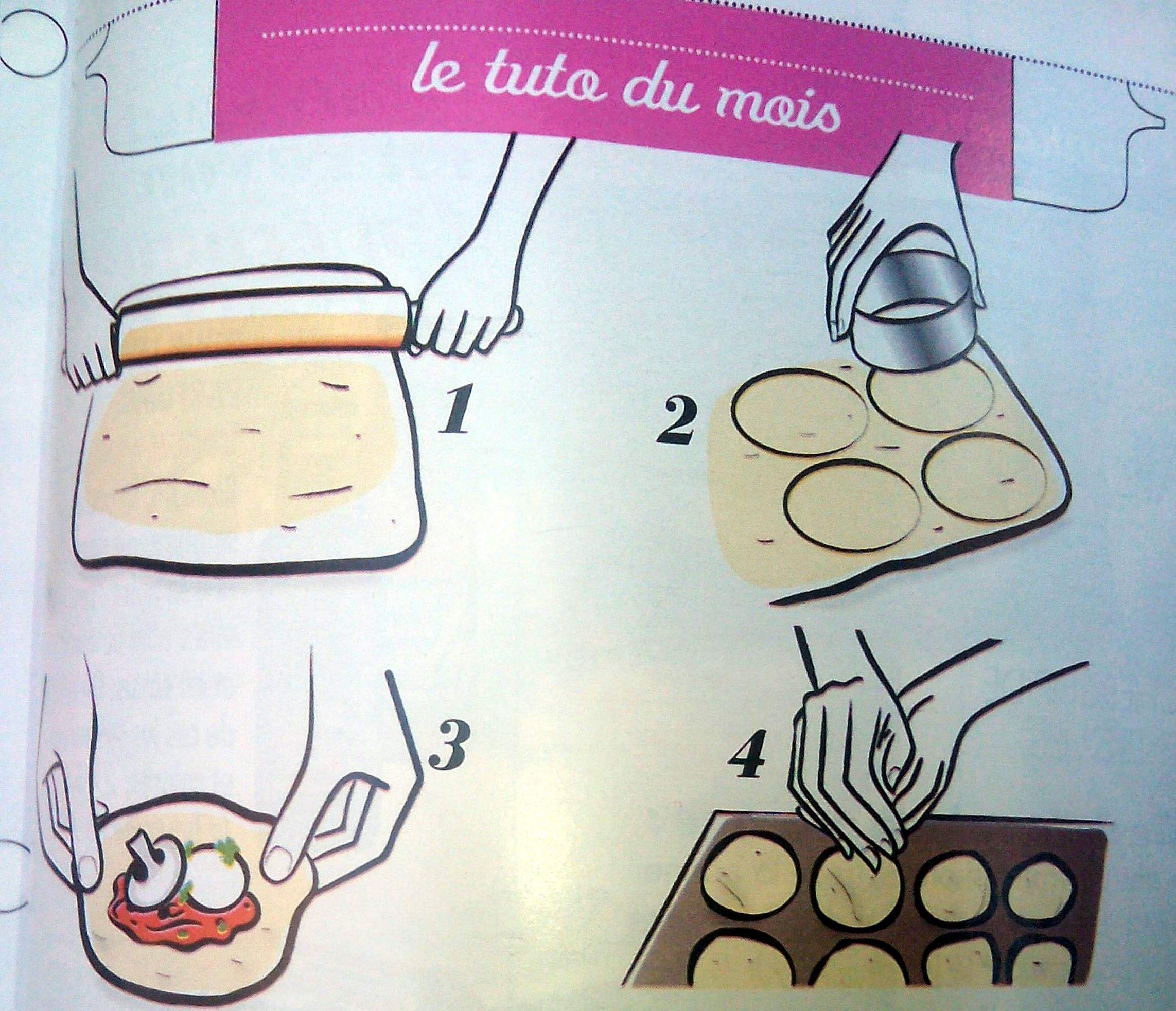 Pizzas Bolls