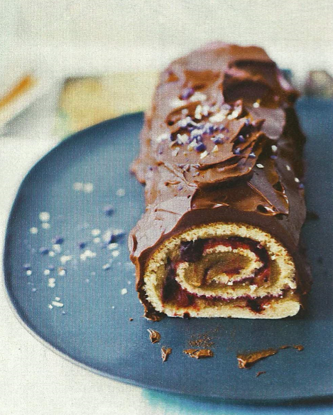 Bûche Marron Amarena Chocolat