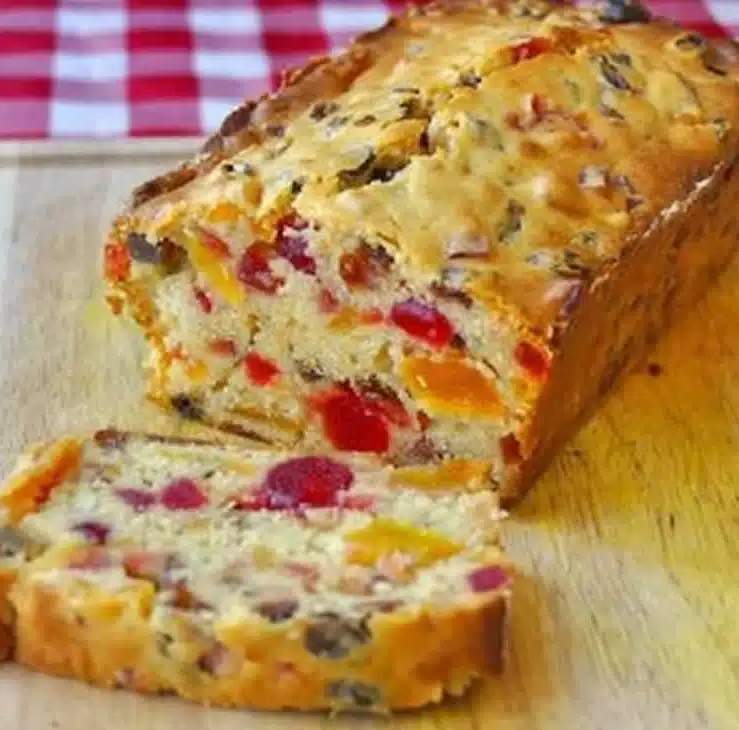 Cake aux fruits confits