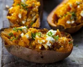 PATATE DOUCE NOIX CHEDDAR
