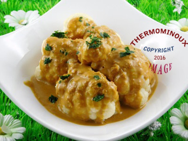 PETITS PALETS CHOU-FLEUR AU CURRY