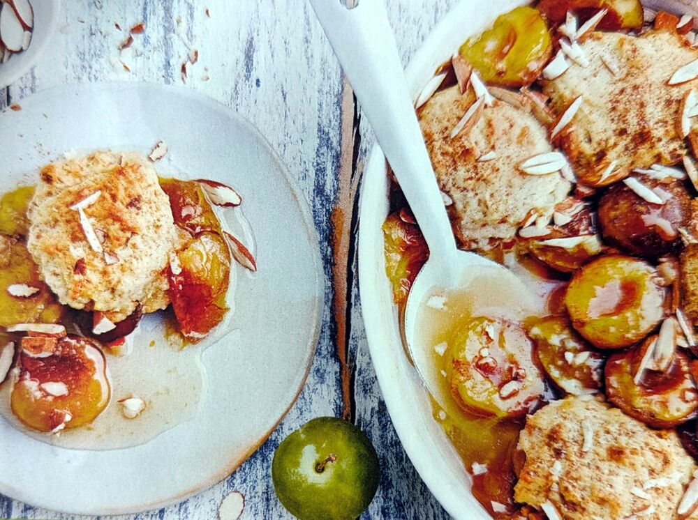 Cobbler aux prunes