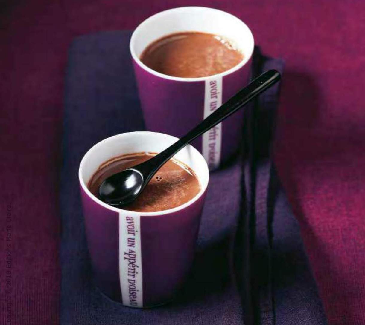 Petits pots de crème au chocolat