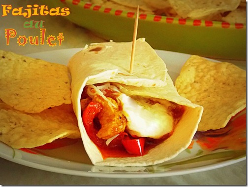 Fajitas au poulet