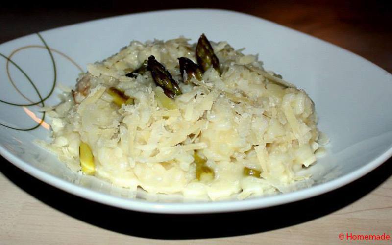 RISOTTO CREMEUX AUX COURGETTES ET AU THYM