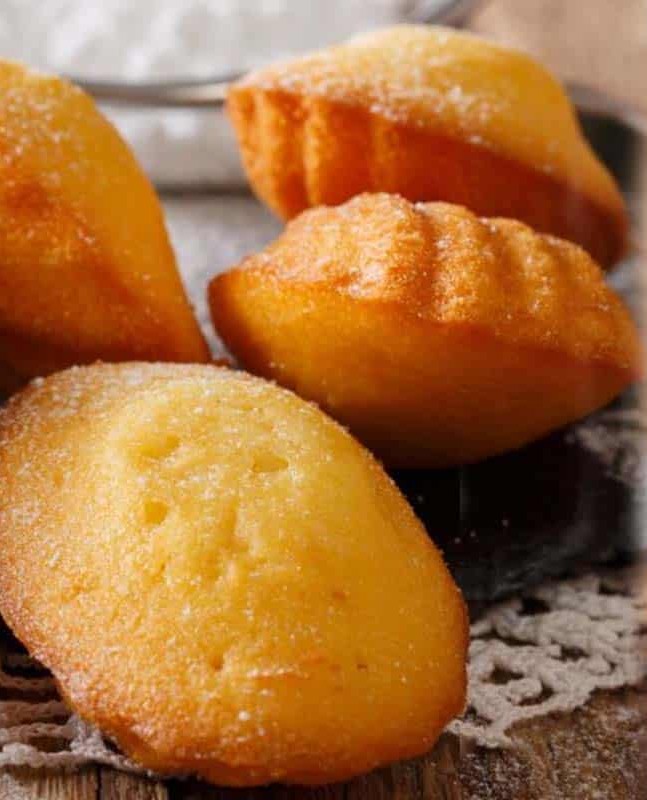 Madeleines de Cyril Lignac