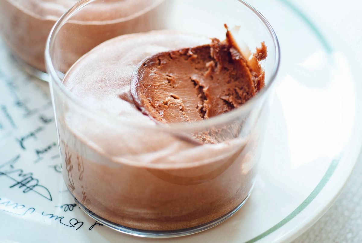 La mousse Pénélope aux 2 chocolats
