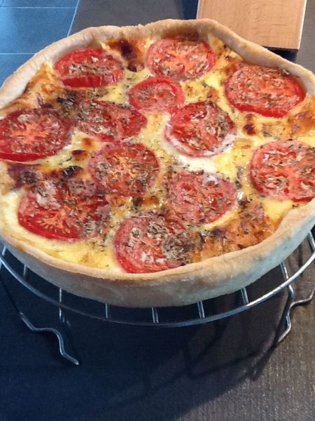 Tarte au Saint-Nectaire