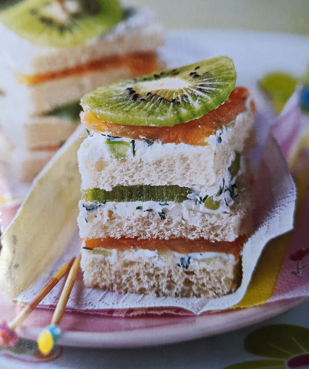 Mini-sandwichs au kiwi