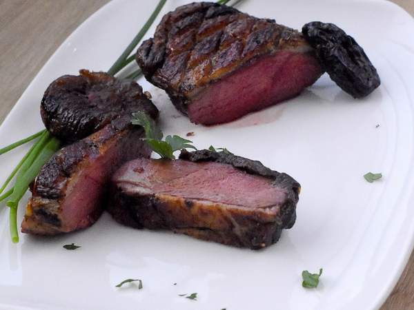 Magret de canard façon mendiants