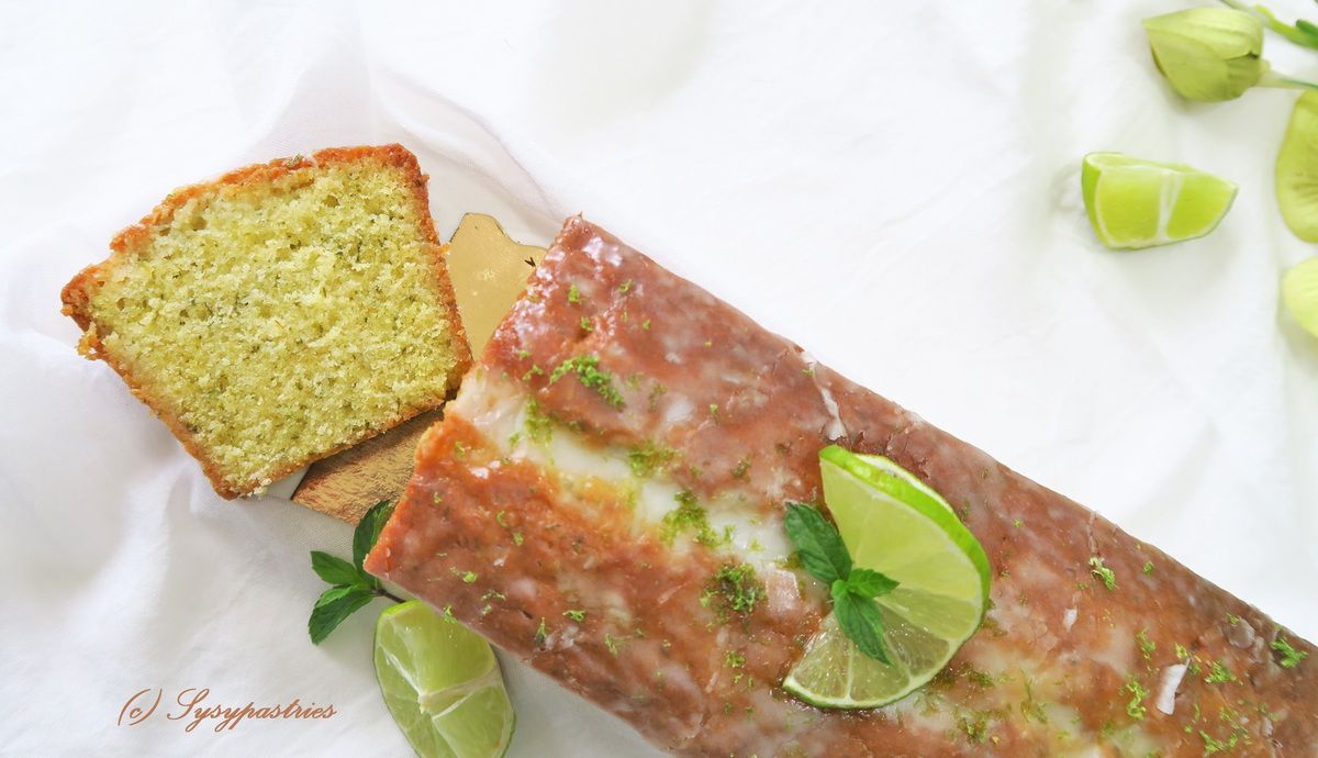 CAKE CITRON VERT MENTHE
