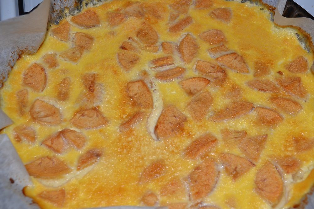 Flan aux pommes sans sucre ni farine
