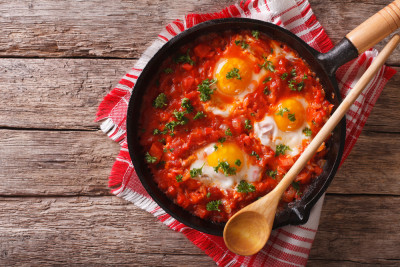 Œufs à la tomate
