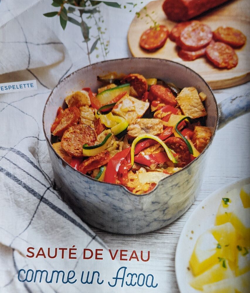 Sauté de veau comme un axoa