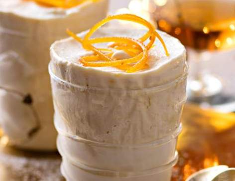 Soufflé glacé au grand Marnier