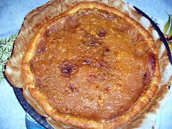 Tarte à la bière et à la vergeoise