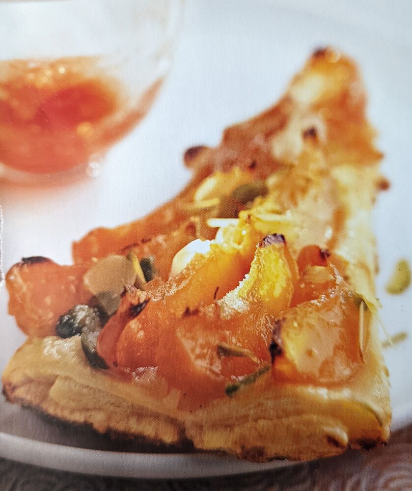 TARTE MOELLEUSE AUX ABRICOTS