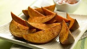 Wedges de patates douces aux épices