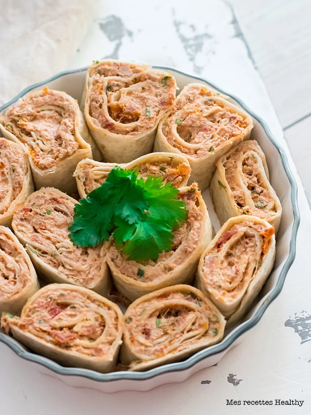 Wrap au thon et à la ricotta